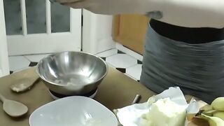 GET READY FOR THE MOST EPIC GILF ANAL FUCK OF YOUR LIFE! Classy UK Granny Takes on a Slim, Tattooed Vixen in a Sizzling Kitchen Encounter!