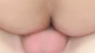 Latino teen Angel Kelly rides stud Westley Johnson huge dick