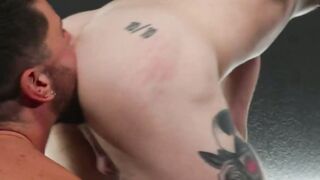 UNLEASH THE BEAST 2 TATTOOED HUNKS WILL SCALD YOUR ASS WITH FERVENT PASSION!