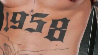 UNLEASH THE BEAST 2 TATTOOED HUNKS WILL SCALD YOUR ASS WITH FERVENT PASSION!