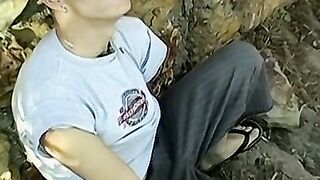 UNLEASH THE BEAST Insatiable Yuri Rides a Hung Stallion in the Wild Woods