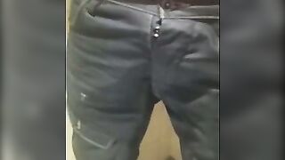 UNCLEAN ACTS Orgasmic CoEd Josh Swallows His Load in the School Bathroom