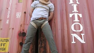 SECURITY BREACH Lascivious Lockdown  Hairy Adam Wirthmore vs. Derek Allen!