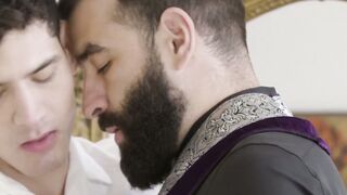 UNBELIEVABLE LEANDROS BRUTALIZES BASTIAN  MASSIVE COCK DOMINATES SUBMISSIVE HUNK!