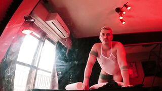AXEL ABYSSE CANT HANDLE THE PAIN  Weekly Fisting Orgasm Challenge Exposed!