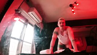 AXEL ABYSSE CANT HANDLE THE PAIN  Weekly Fisting Orgasm Challenge Exposed!