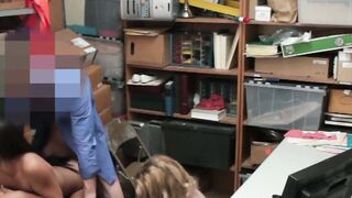 JUSTICE SERVED Thieving Teens Get ROCKED by Dominant Security Officer!