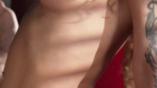 MEGAGONADS ALERT! Hairy Derek Kage Gets Multiply Screwed by Curvy BBW Eva Maxim  Slim Teen Genie Millie Morgan