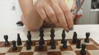 INK REDDICTABLE! Tattooed Siren Bella Blu Seduces Her Chess Coach with a Move thatll Leave You Checkmated