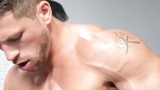 UNLEASH THE BESTIARY Roman Todd, Devin Franco, and JJ Knight UN限制 in EPIC Gay Orgy AfterParty