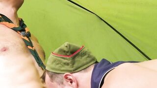 Scoutmaster Seduction Dylan Tides  Logan Cross Tagged in the Dark