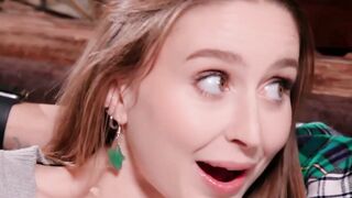 Brunette Bombshell Laney Greys BIGGEST Dare Her Insatiable Boobs  Mouth Are READY FOR ACTION!