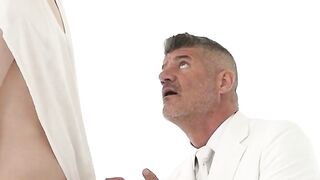 MINDBLOWING FETISH FURNACE Apprentice Tates Sensual Sculpture Scorched by Master Stones Inferno