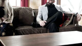 Stepdad Steals Trans Daughters Heart and HerVirginity in Wild BDSM Fuckfest