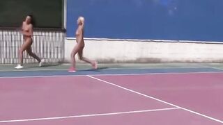Aceing the Game of Lust 2 Sizzling Babes Trade Rackets for Daring Desire