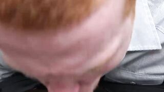 OFFICE JUNGLE BBC Boss Dominates Innocent Ginger Intern!