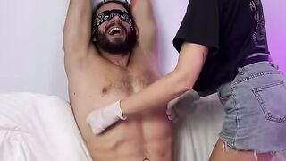 The Toes Bdsm Frenzy I Taunted and Teased My captive Boytoys Most Sensitive Spot