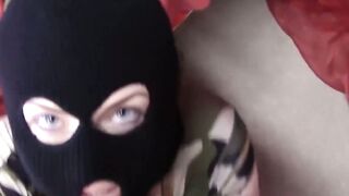 MIND BLOWING! Mystery Milf Masters Her Mustache Vid Rookie with Raunchy Deepthroat and Anal pounding