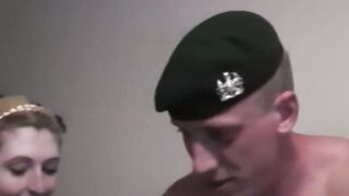 BRITISH BLONDE EXCESS BABE Satine Gets Fking Destroyed by 2 BBCs After Killer BJ