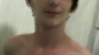 UNLEASH THE TWINK BEAST! Max Browns Shower WANK FEST Will Leave You Breathless!