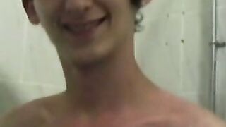 UNLEASH THE TWINK BEAST! Max Browns Shower WANK FEST Will Leave You Breathless!