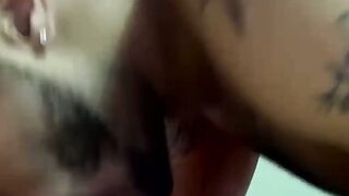 BLACK GUY GOES WILD! Amateur DJ Sucks Monster Cock in Epic Anal Adventure!