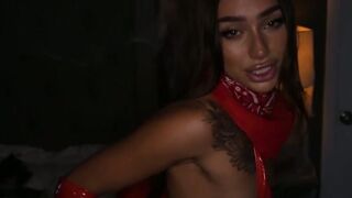 Sisi Rose The Red Latex Reaper  Feasting on Filthy Richs Bondage Bonanza