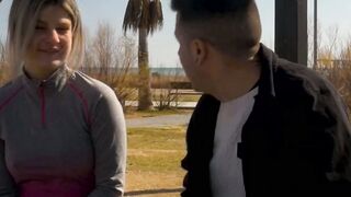 FREEZE, BLONDE LADY! Busty Latina Ruby Vergara Gets Hammered and Swallows the Whole Thing  You Wont Believe What Happens Next!