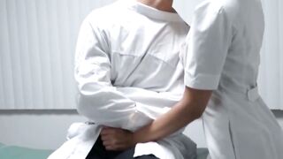 MILF Nurse Seduces Bad Boy Patient for Kinky threesome with Hot Animated Babysitter!