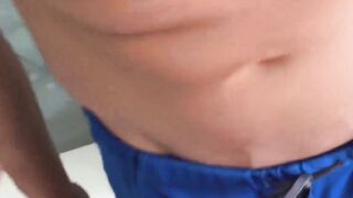 LATE FOR WORKOUT TIME Trainer Eddie Aguilar Forgives You with a DEEP AB workout of HIS ASS THAT WILL MAKE YOU SWEAT!