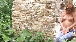 UNLEASHING THE WILD Redheaded Bombshells JawDropping Outdoor Orgy