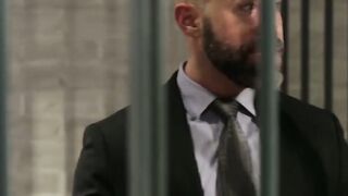 LOCKDOWN LEWDNESS Brawny B83dy Bastard Brutalizes Beautiful Boy in Maximum Security Madness!