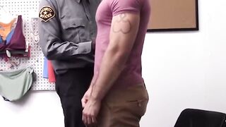 LOCKED UP AND UNLEASHED 8inch BBC Takes Down Chiseled Cop in Raw, Untamed fucks!!!