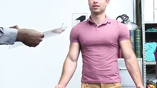 LOCKED UP AND UNLEASHED 8inch BBC Takes Down Chiseled Cop in Raw, Untamed fucks!!!