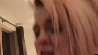 BURNING DESIRE  Young Blonde Slut Gets Her Ass RAVAGED by a Hungry Maverick!