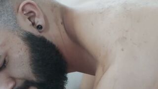 UNCUT INSANITY Tattooed Hunk Zaddys JAWDROPPING Interracial Anal Orgasm