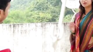 Marathi Bhabhi Boyfriend ke sath Chhat per Chudi Hota hai Siyahi Jesus!