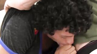 DADDY HUNGRY FOR LATIN ASS BLASTS EX! FREDDY ROMANS ASS GOES MIA AFTER DADDY HUDSON CHASES HUGE COCK!