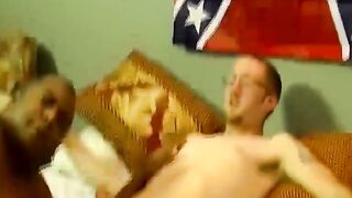 UNLEASH THE BEAST Tattooed Nerds Savage Anal Rodeo with Huge Black Stud!