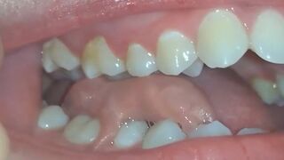 Evil woman chews on live rat puppies for pleasure - Vore Giantess