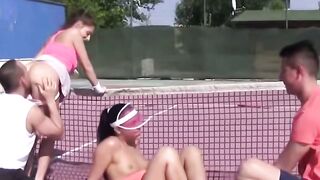 Serve, Salsa, Sizzle A Scorching Mixed Doubles Fling thatll Leave You Serving up Your Shirt!