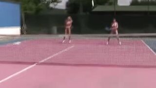 UNCUT  Blonde Bombshell Gets DESTROYED by Her Younger GF in a SCREAMINGLY HOT Threesome!