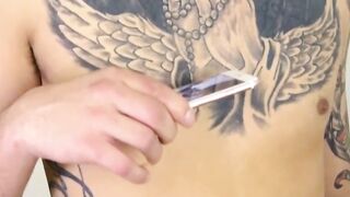 UNLEASH THE BEAST Tattooed Monster Devours Innocent Twink