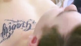 UNLEASH THE BEAST Tattooed Monster Devours Innocent Twink
