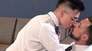 UNLEASH THE BEAST HUGE DILF Joris Unloads His Mammoth Cock on Innocent twink Antu!