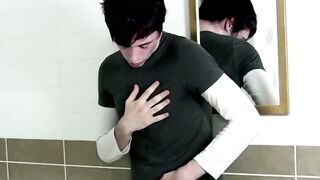 UNBELIEVABLE! Ashley Hawkes SAVAGES His Pubic Hair with EPIC Cum Shower!