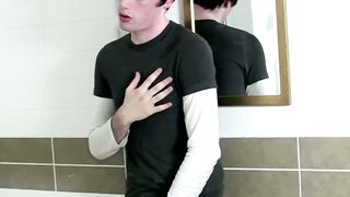 UNBELIEVABLE! Ashley Hawkes SAVAGES His Pubic Hair with EPIC Cum Shower!