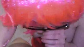 MINDBLOWING BLowjob CONTAINMENT BREACH! Miss Pink Devours Rule Mansticks xD to the Brim with Her Insatiable Hungry Throat!