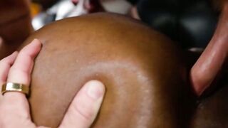 Slim Santana SLAMS 10 Inches of UNBRIDLED HORROR into Justin Matthews PLEASURABLE PUSSY
