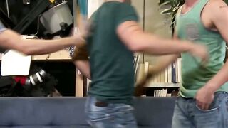 x27Triple Threat Carnage 3 Males Lose Control in a Garage Blowout!x27